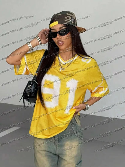 Number Print T-Shirt
