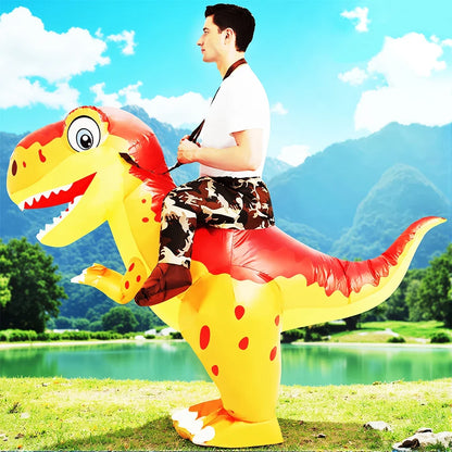 Inflatable Dinosaur Mascot Costume