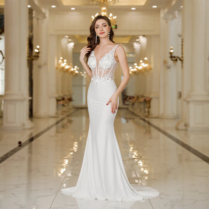 Custom Chiffon Gown
