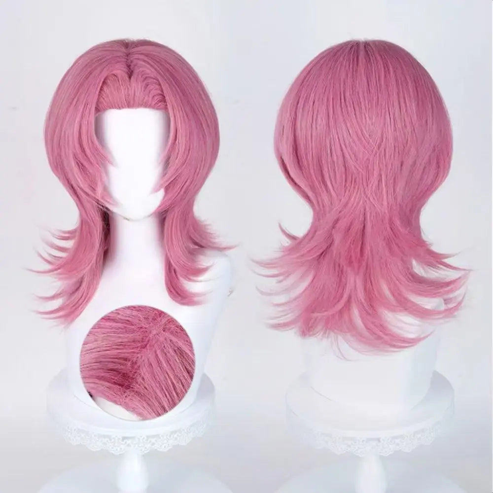 Kpop Rumi Purple Cosplay Wig Halloween
