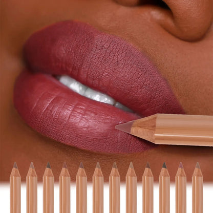Waterproof Matte Lip Liner Combo Set