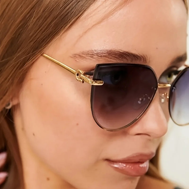 Rectangle Gradient Sunglasses
