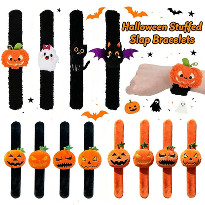 Plush Halloween Slap Bracelets