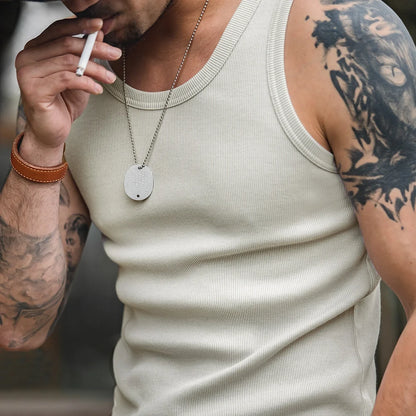 Retro Slim-Fit Tank Top