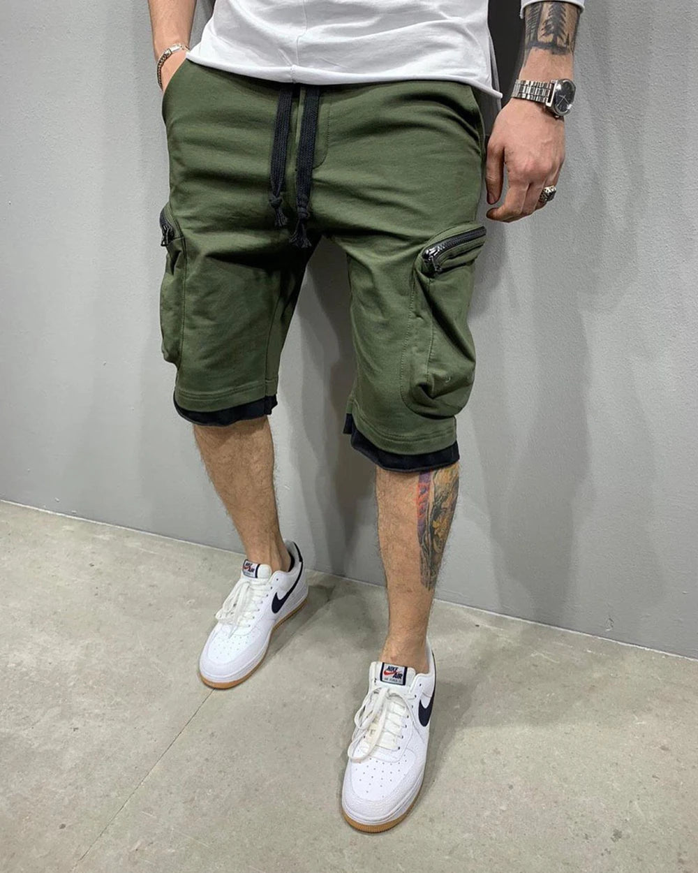 Cotton Fitness Cargo Shorts