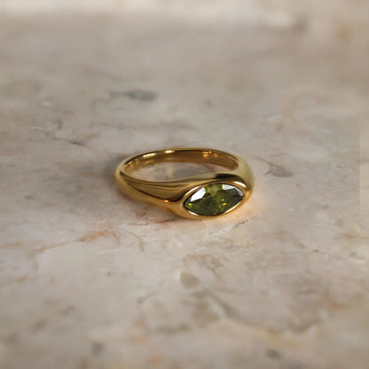 Zircon Cocktail Ring