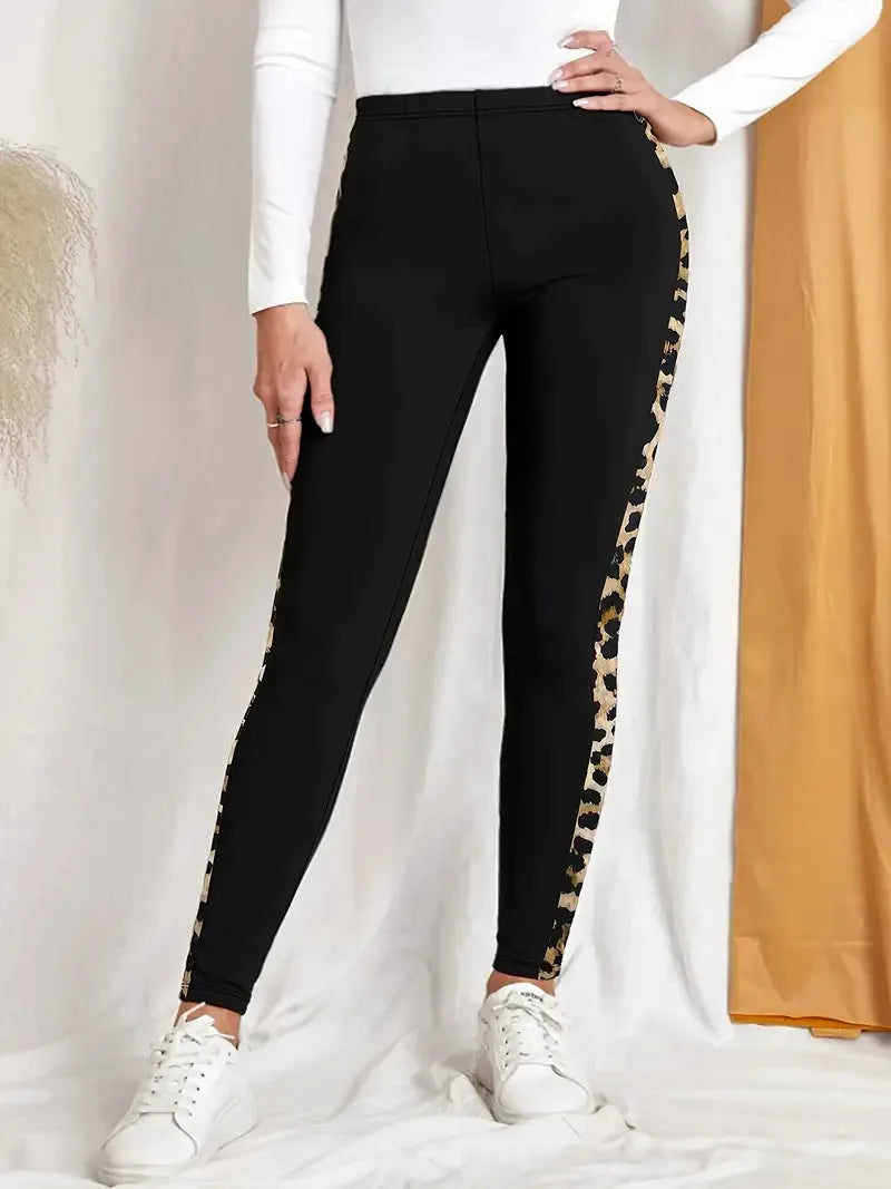Leopard Print Sport Leggings