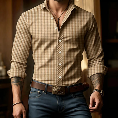Casual Stretch Dress Shirt