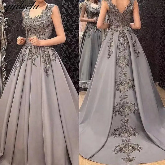 A-Line Robe Formal Party Dress