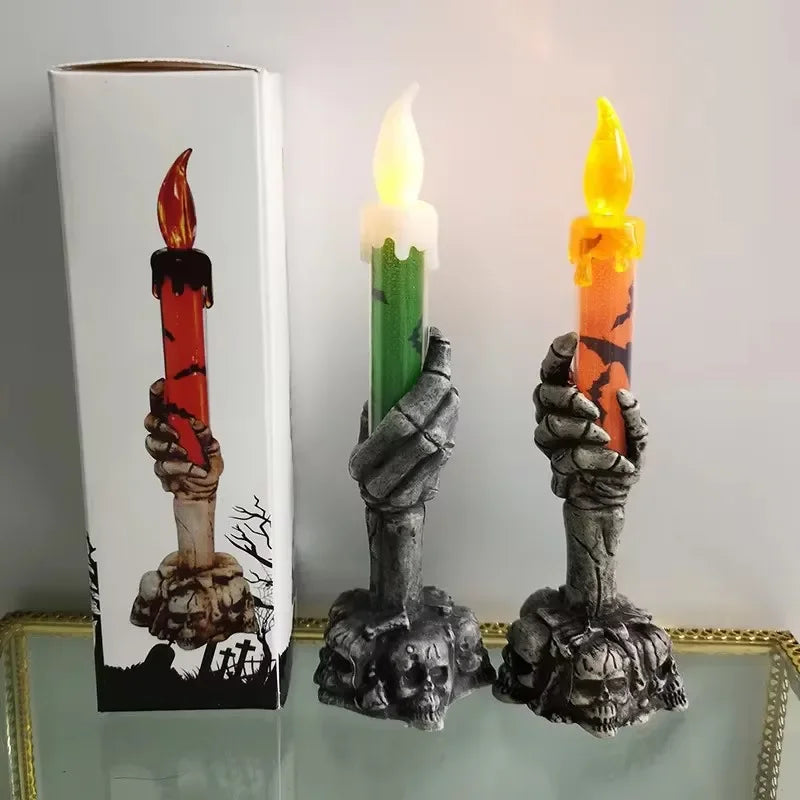 Skull Ghost LED Candle Lamp