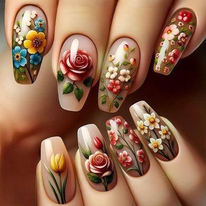 French Ballerina Press Nail Set