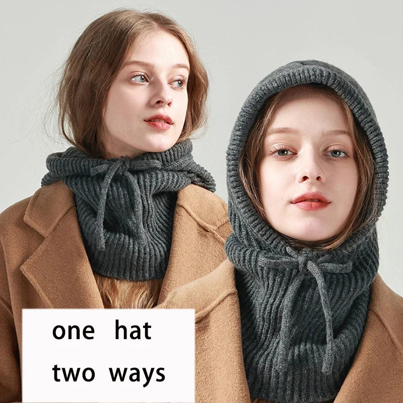 Hooded Knit Balaclava