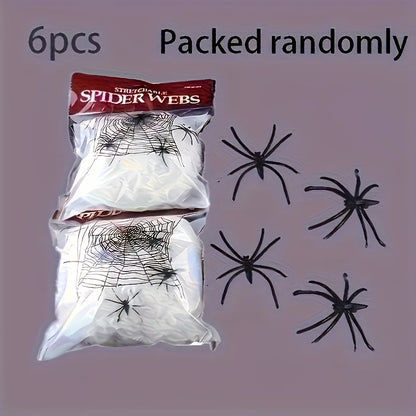 Stretchy Spider Web Decoration