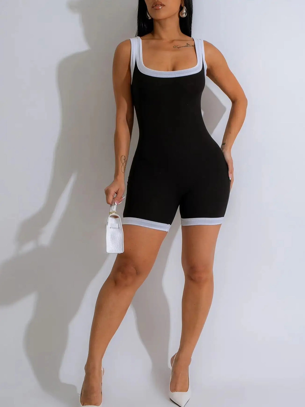 Fitness Shorts Romper