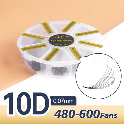 Mixed Volume Lash Extension Fans
