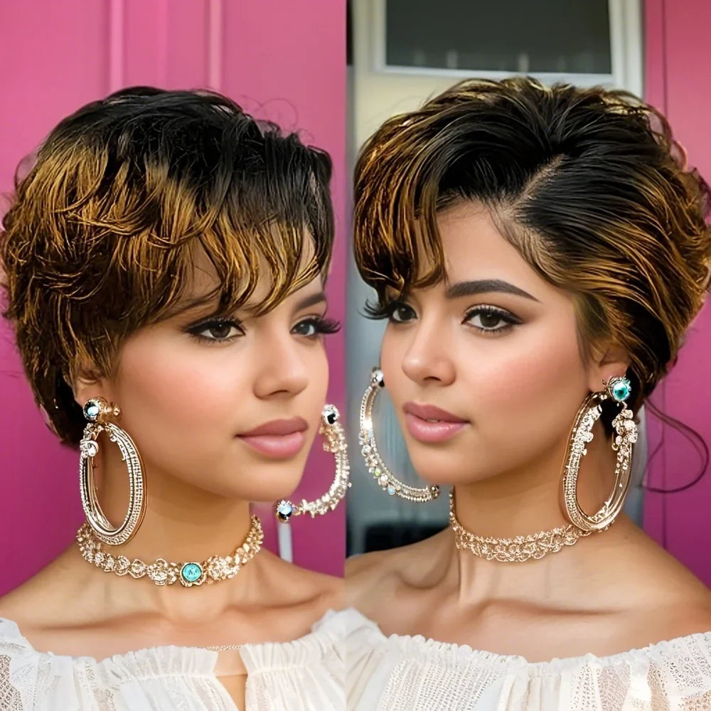 Short Surfing Wave Wig