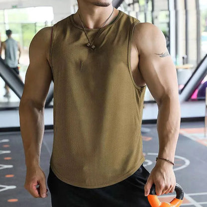 Mesh Workout Tank Top
