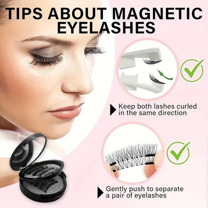 Magnetic Natural Cluster Lashes