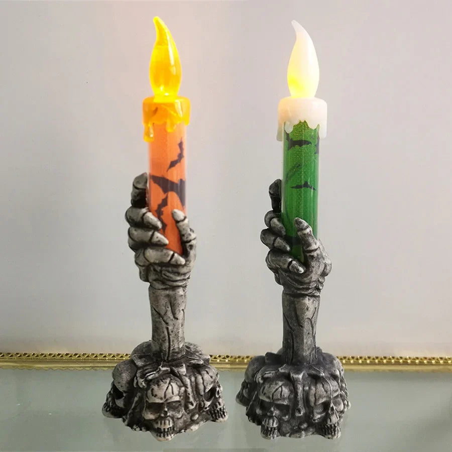 Skull Ghost LED Candle Lamp