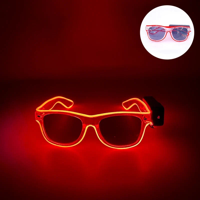 LED Light-Up Party Glasses