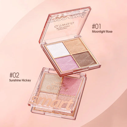 4 Color Blush Palette