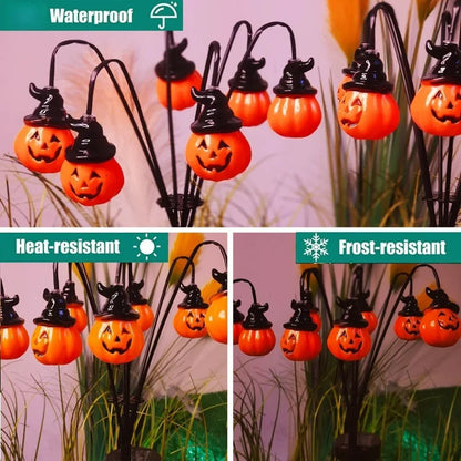 Solar Pumpkin Garden Lights