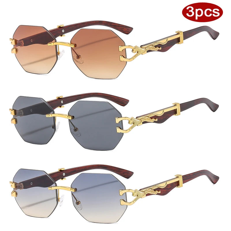 Boundless Gradient Alloy Sunglasses