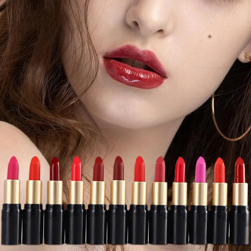 12 Color Matte Waterproof Lipstick