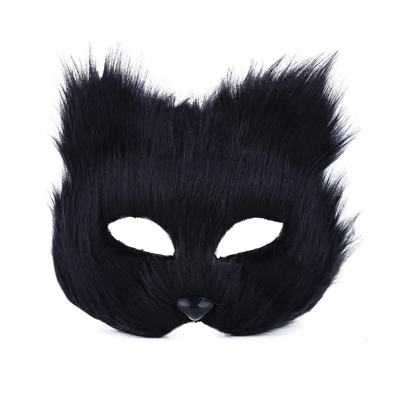Fox Faux Fur Eye Mask