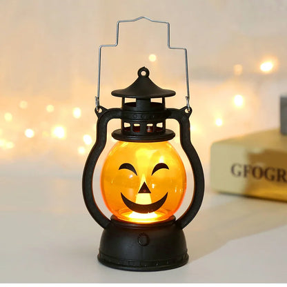 LED Pumpkin Lantern Light