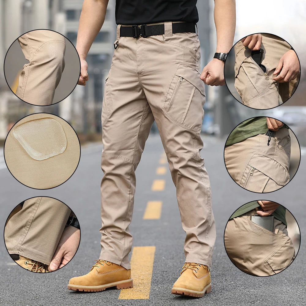 Safari Style Cargo Pants