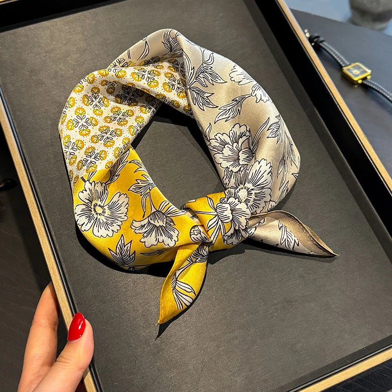 Mulberry Silk Square Bandana