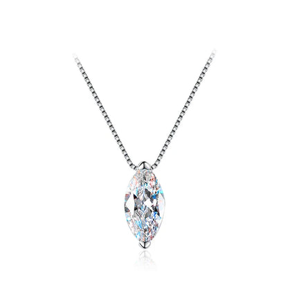 Marquise Moissanite Necklace