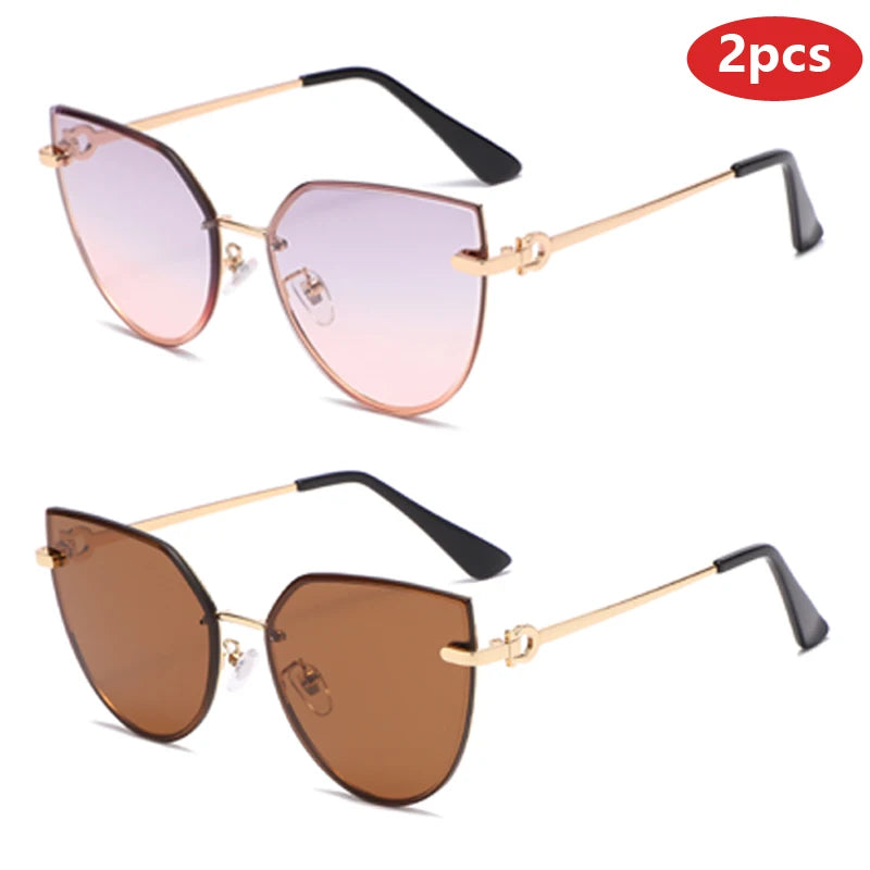 Rectangle Gradient Sunglasses
