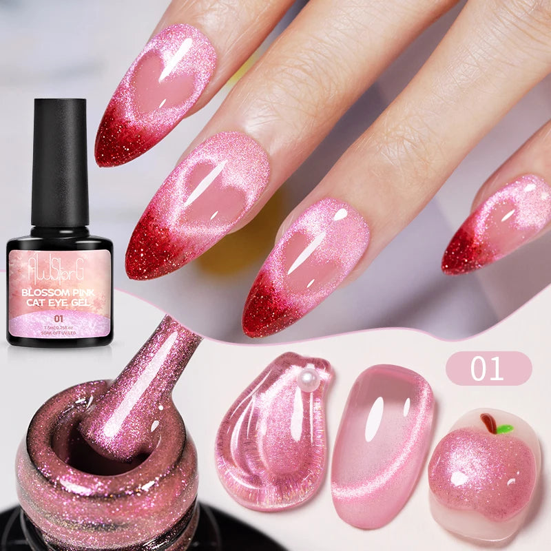 Crimson Cat Eye Gel