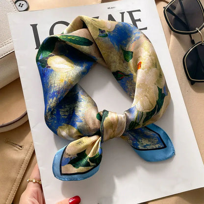 Mulberry Silk Bandana Scarf