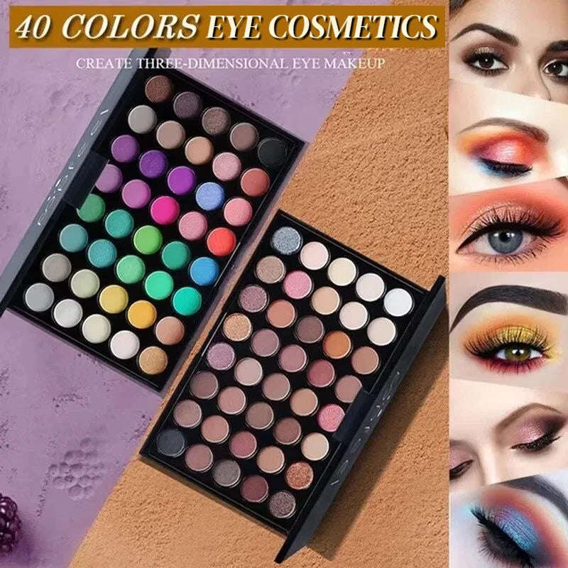 Shimmer Eye Glitter Makeup