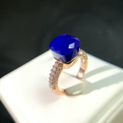 Candy Zircon Crystal Ring