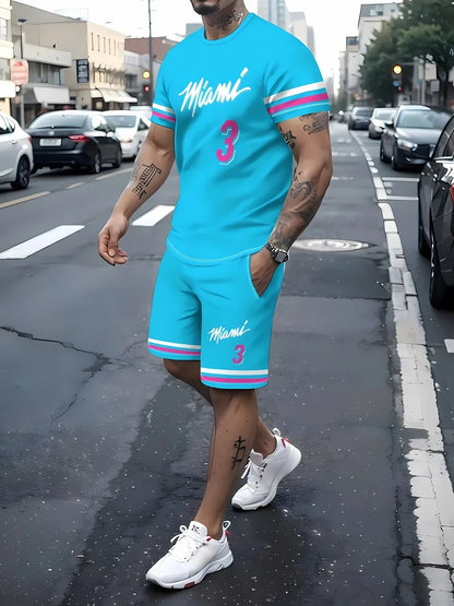 Breathable Casual Sports Two-Piece Set