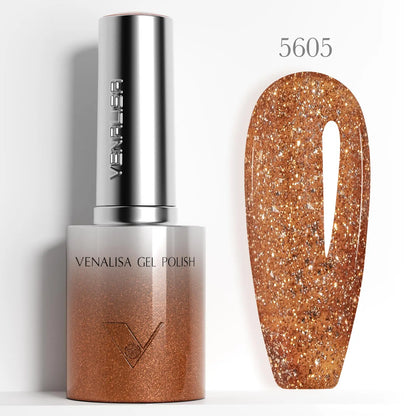 Cat Eye Glitter Gel Polish