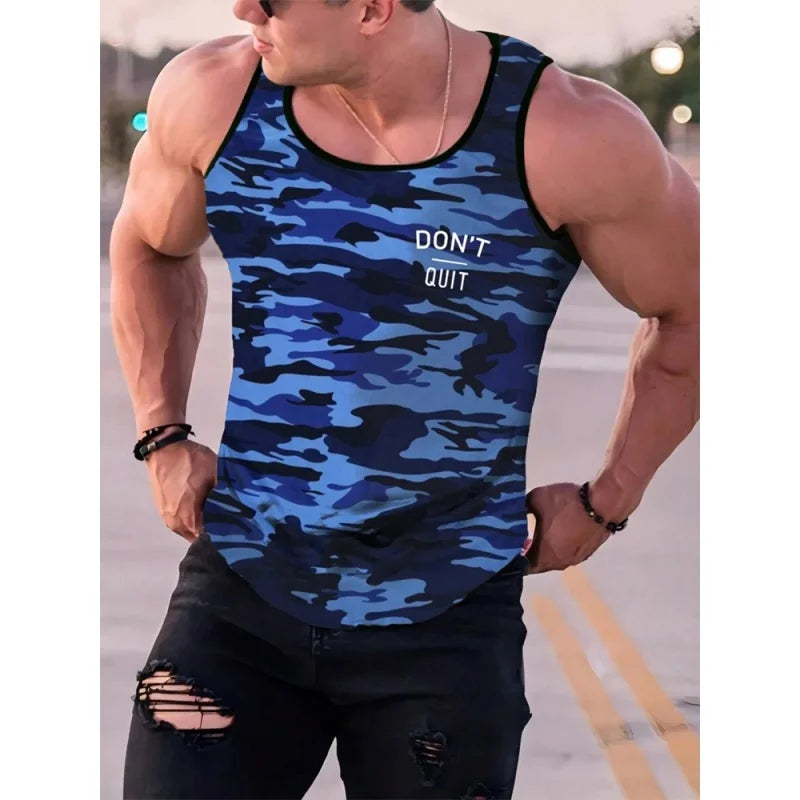 Coconut Print Oversized Tank Top