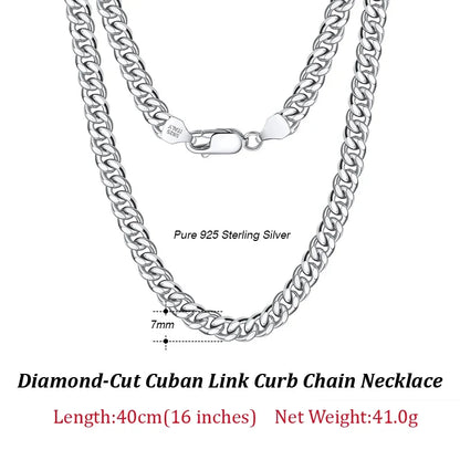 Italian Silver Cuban Bracelet