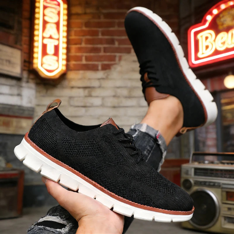 Lightweight Shock-Absorbing Walking Sneakers