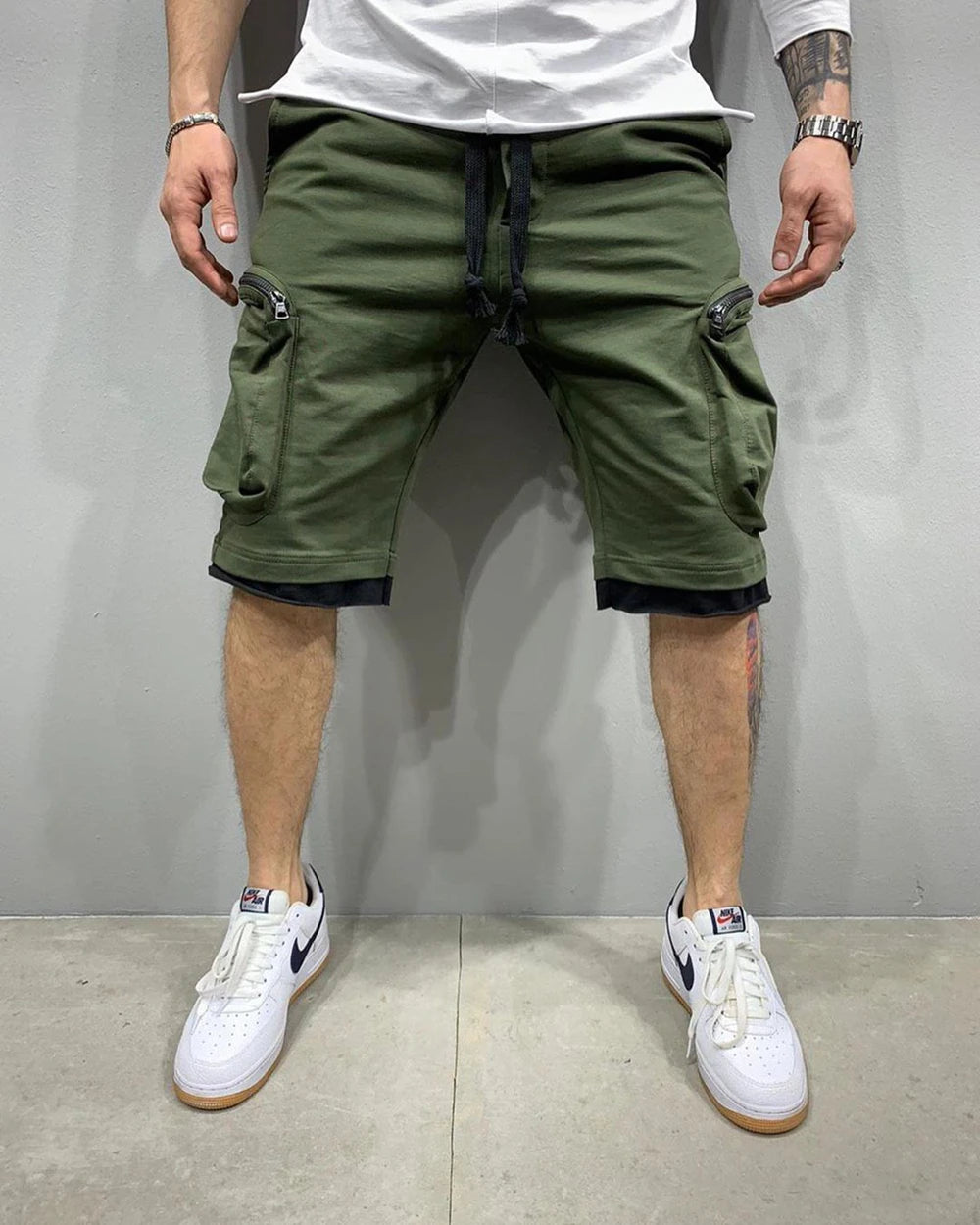 Cotton Fitness Cargo Shorts