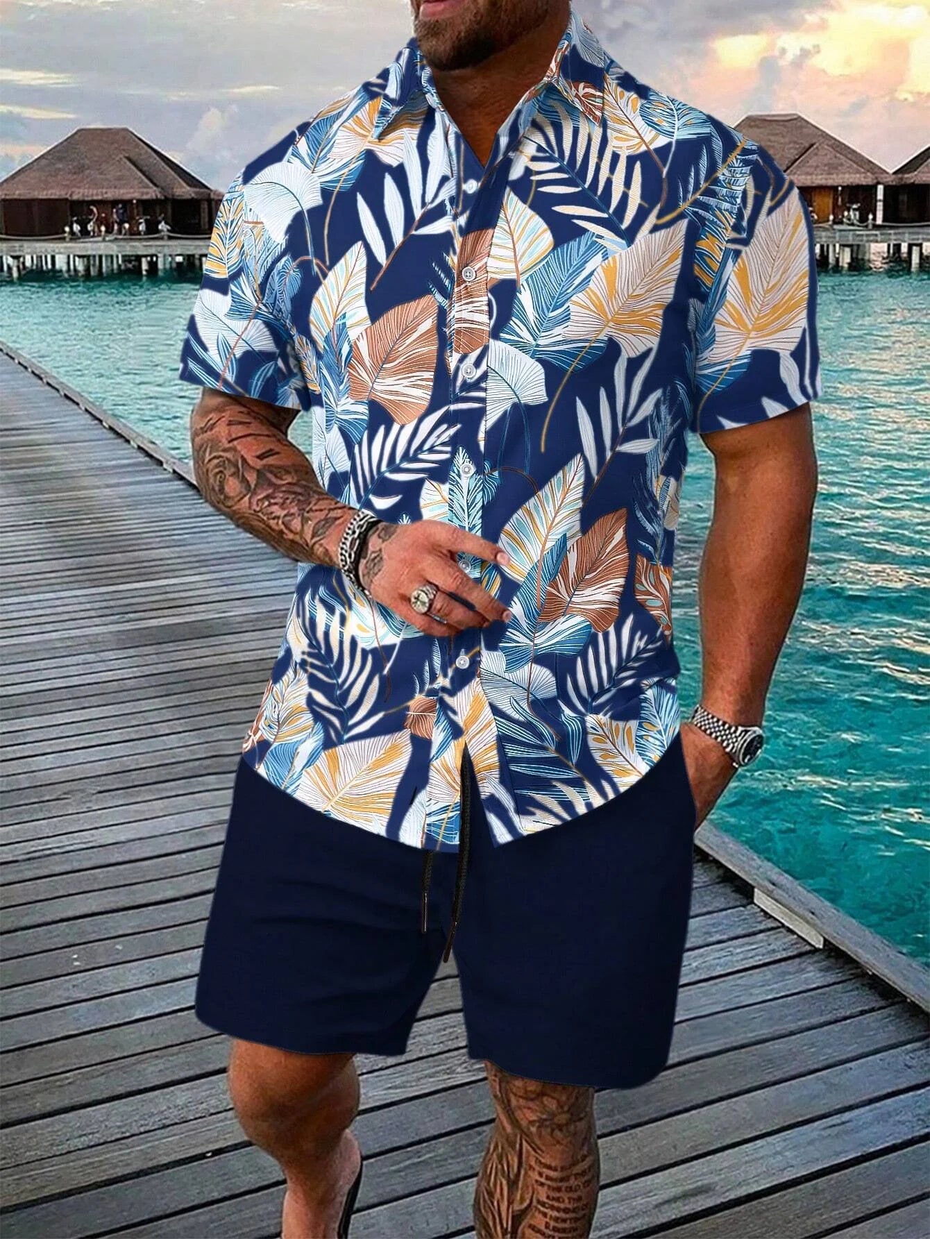 Digital Print Casual Shirt