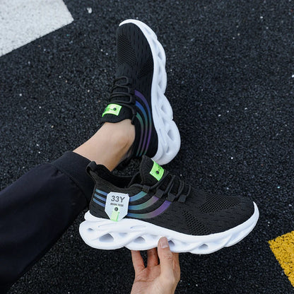 Vulcanized Mesh Jogging Sneakers