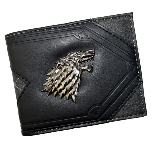 Wolf Print Coin Pocket
