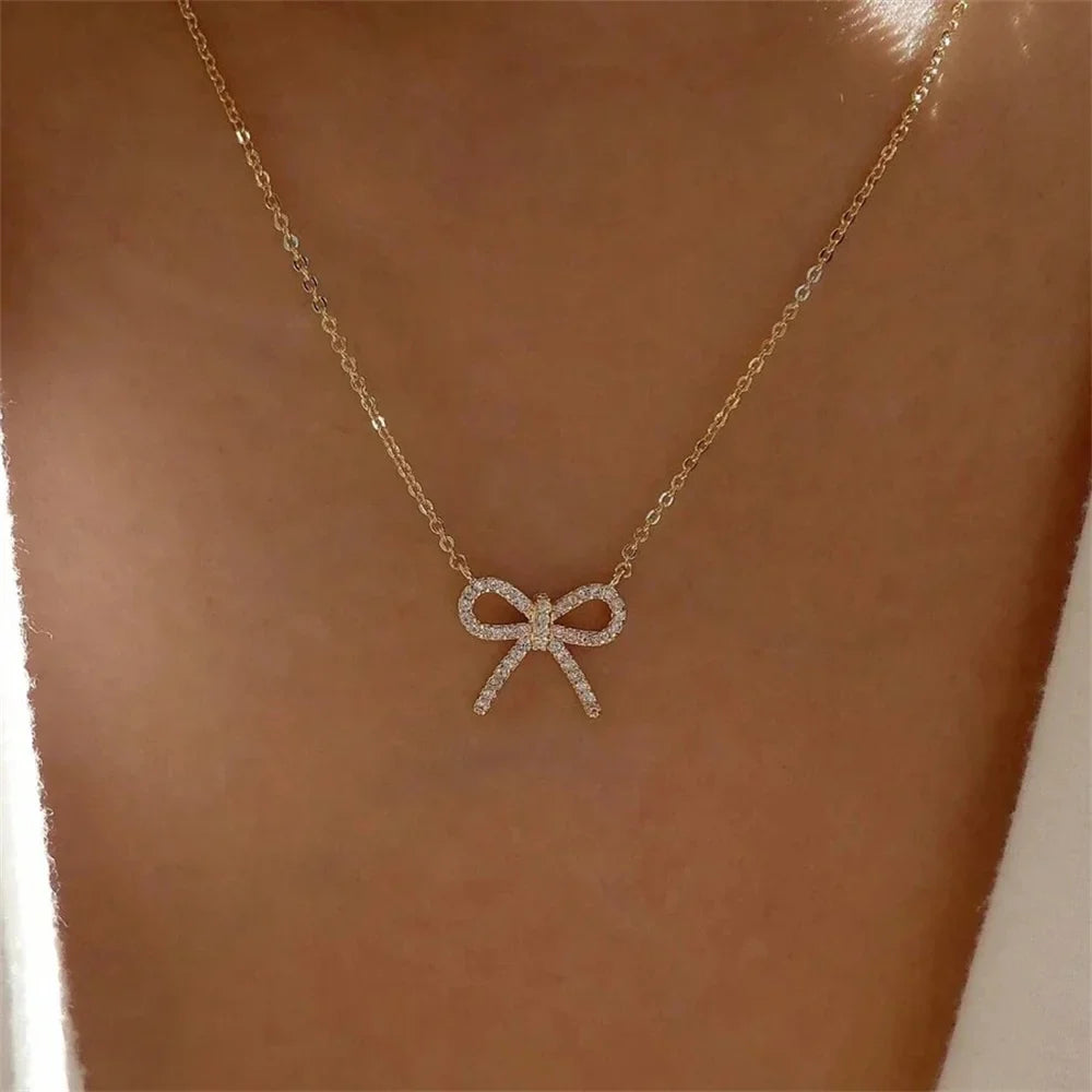 Zircon Pendant Necklace