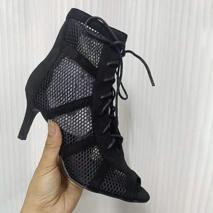 Cross Strap Thin Heel Sandals