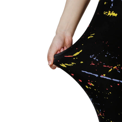 Speckled Ink Print Leggings